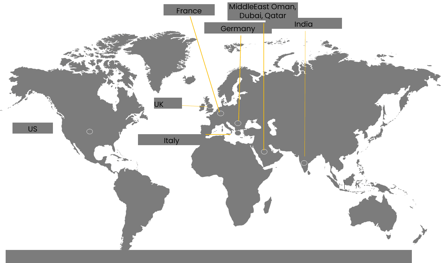 Global Presence Map